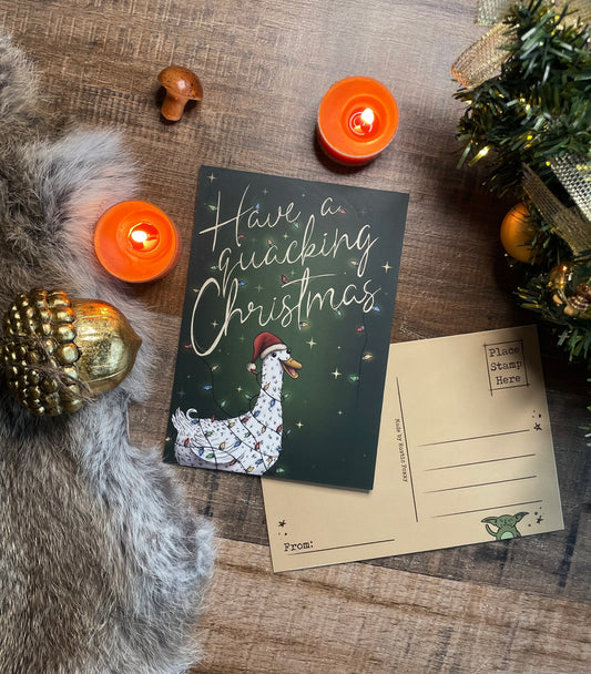Have A Quacking Christmas - Postcard