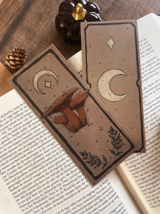 Orange Mushroom - Bookmark