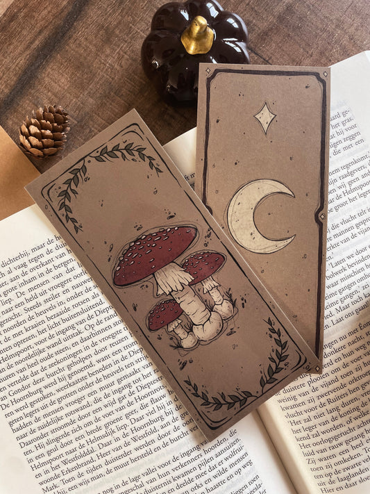 Toadstool Mushroom - Bookmark