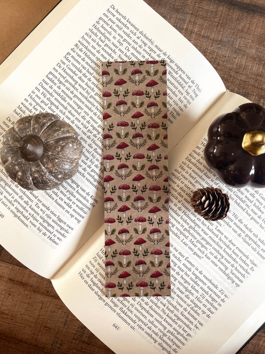 Toadstool Pattern - Bookmark