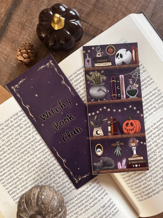 Witchy Book Club - Bookmark