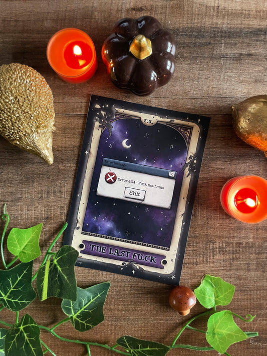The Last Fuck Tarot - Postcard