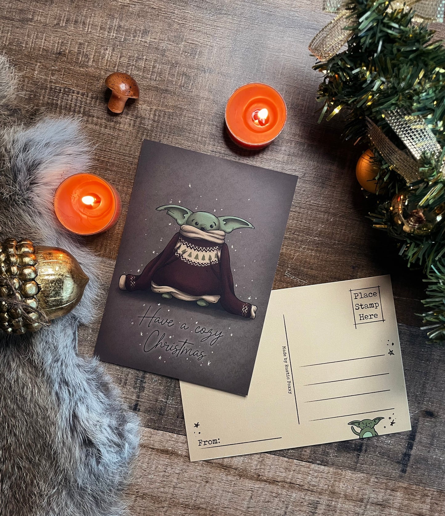 Have A Cozy Christmas - Postcard