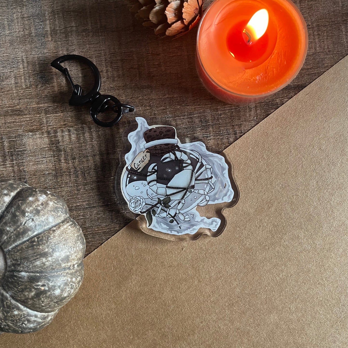Cancer Zodiac - Acrylic Keychain