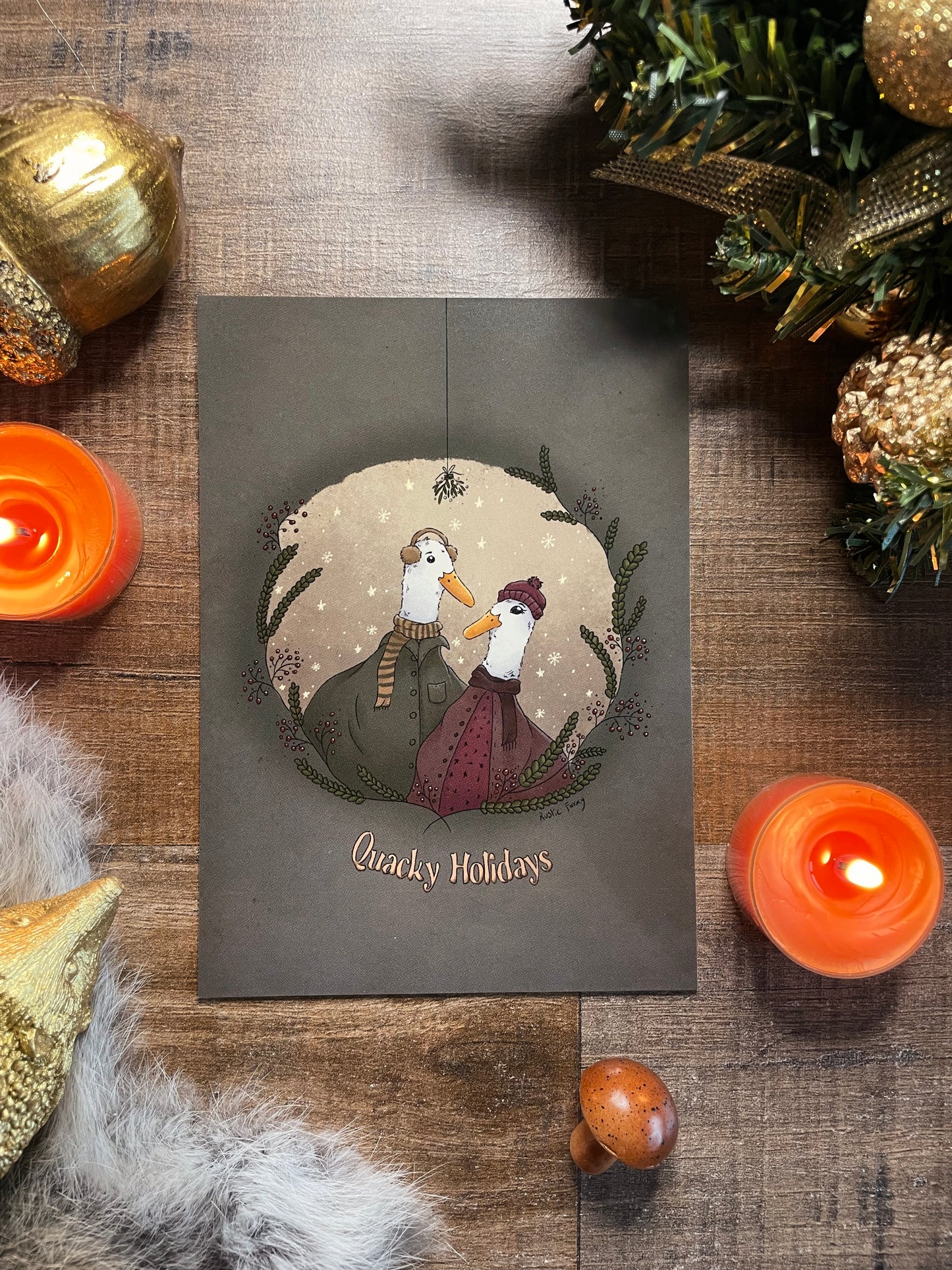 Quacky Holidays - Postcard