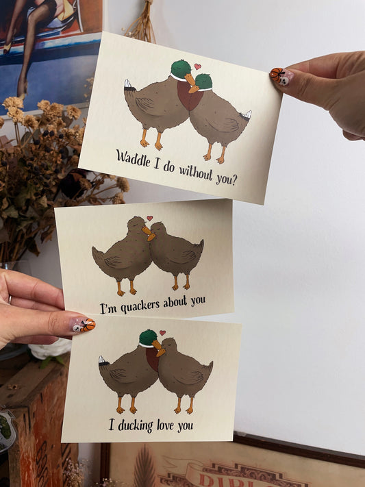 The Love Ducks - Card Pack