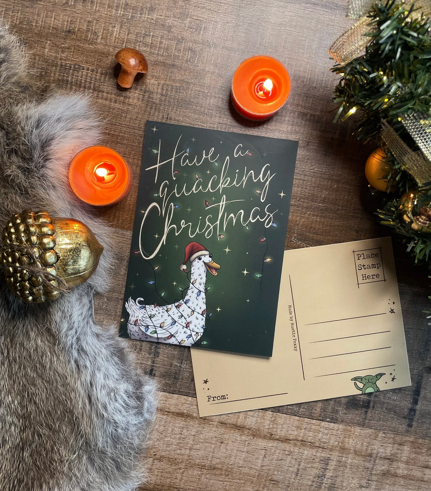 Have A Quacking Christmas - Postcard