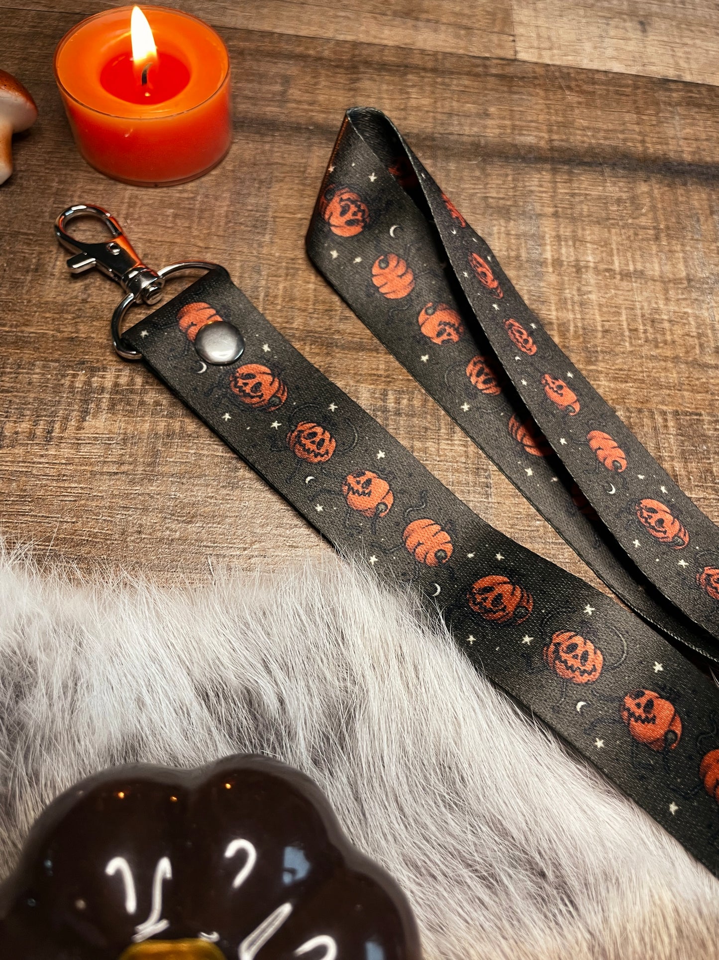 Dancing Pumpkins- Lanyard