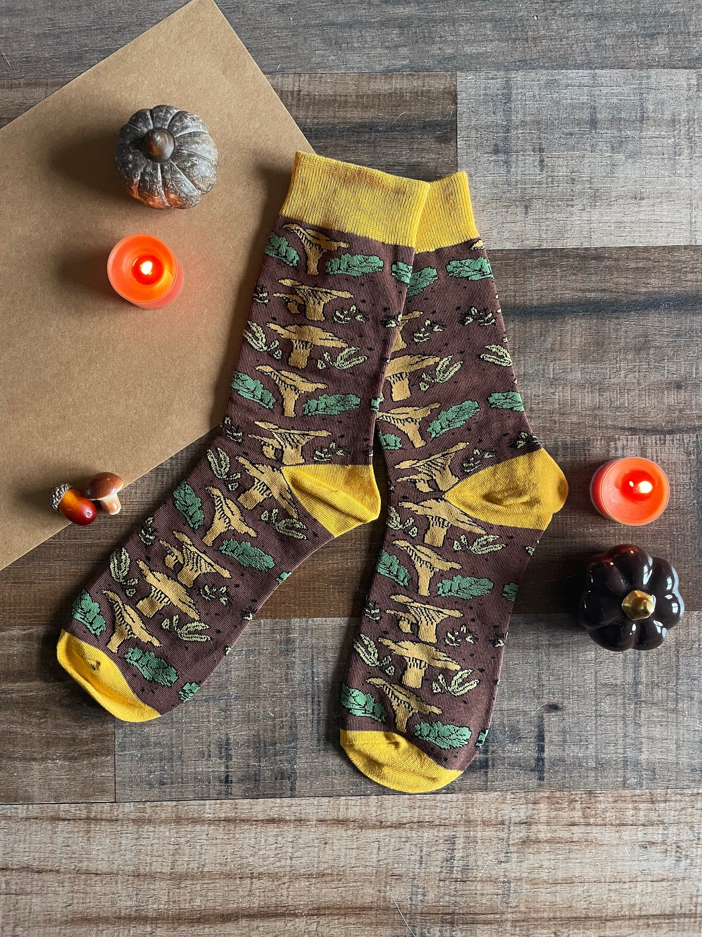 Chanterelle- Socks