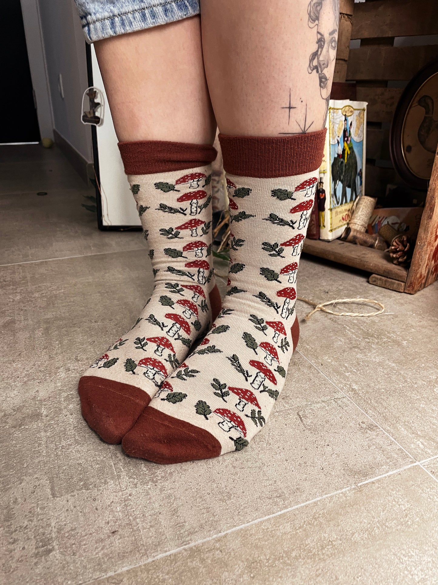 Toadstool Socks