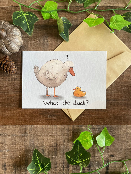 What The Duck? - Postcard
