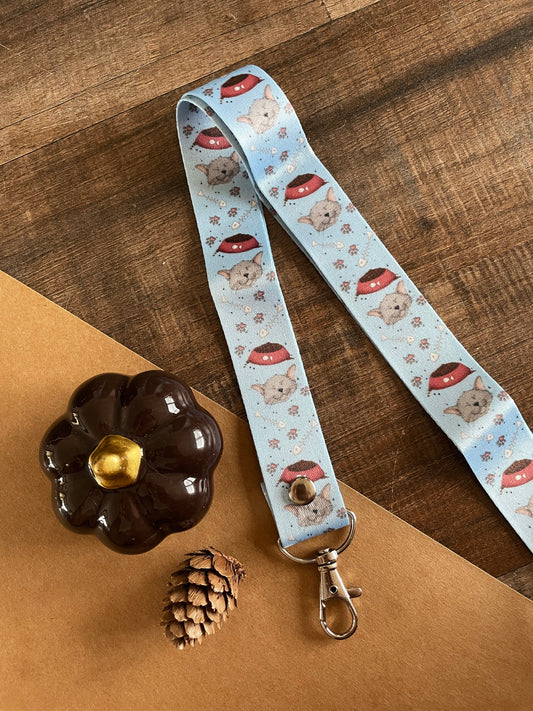 Blue Kitty - Lanyard