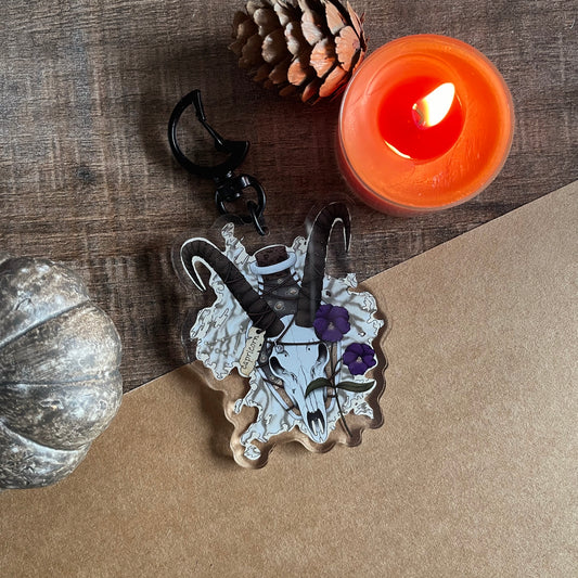 Capricorn Zodiac - Acrylic Keychain
