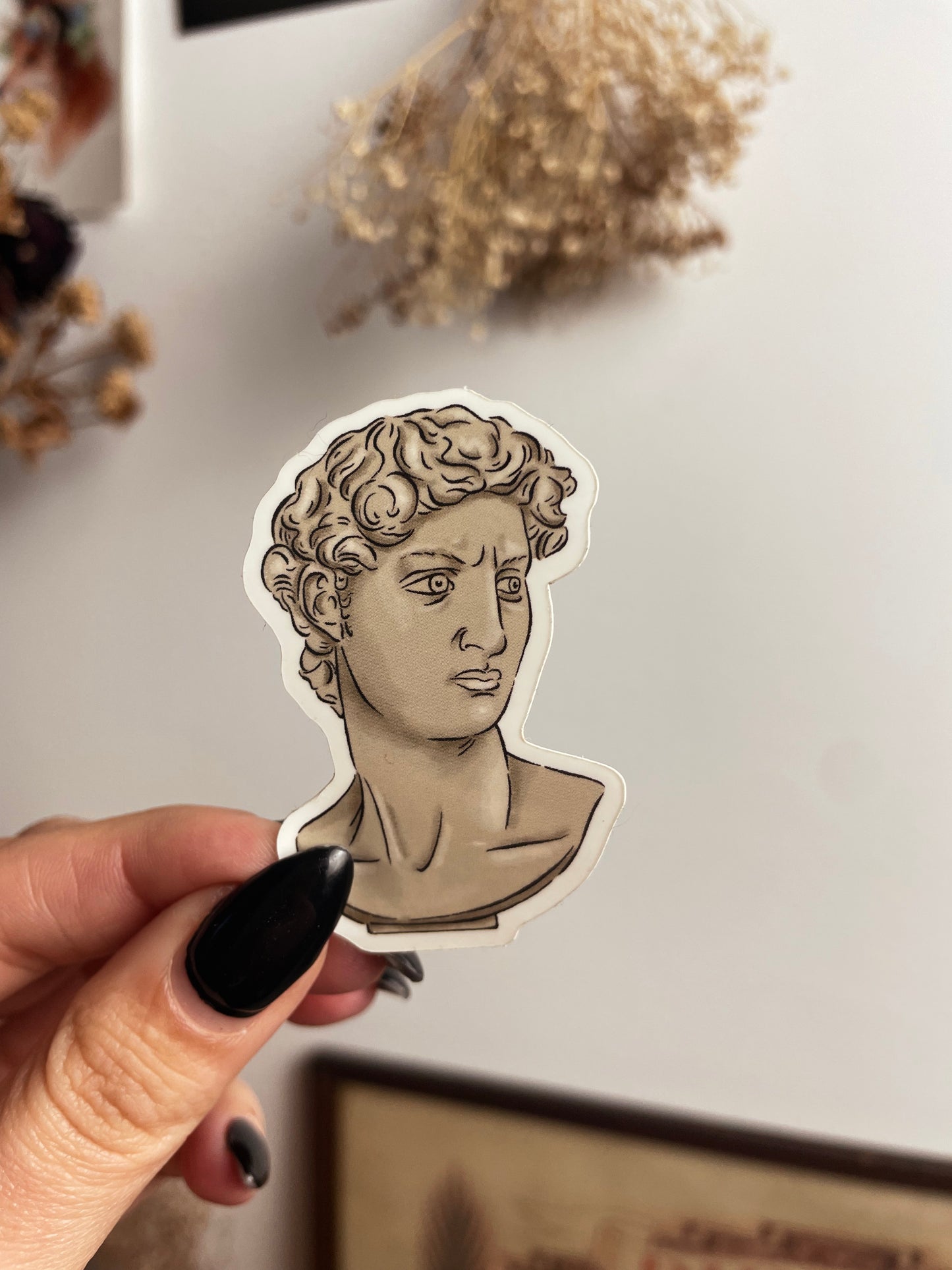 Head Of David Sticker