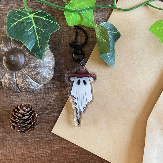 Sheldon Shiitake - Acrylic Keychain