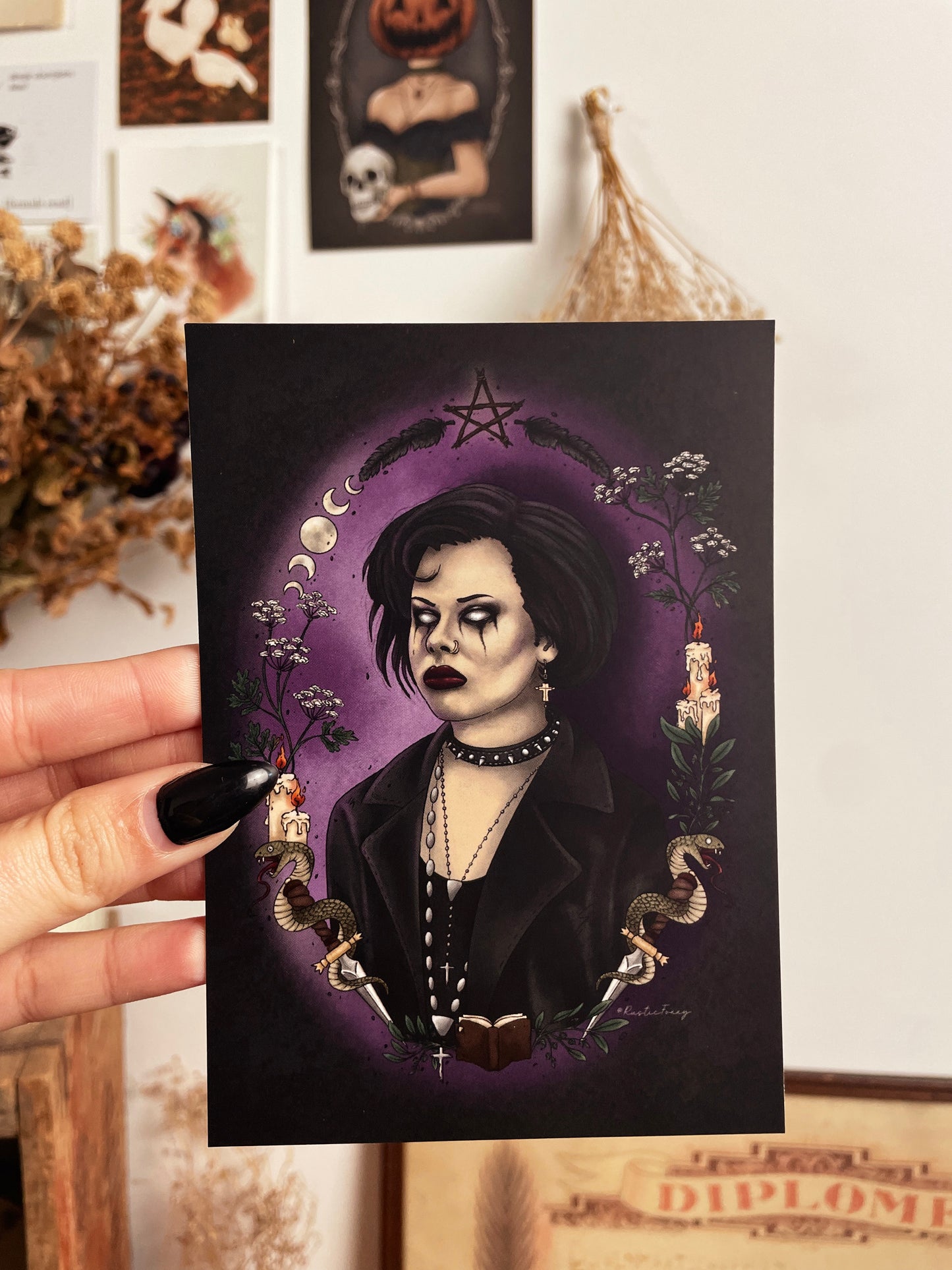 Nancy The Craft Print - Postcard