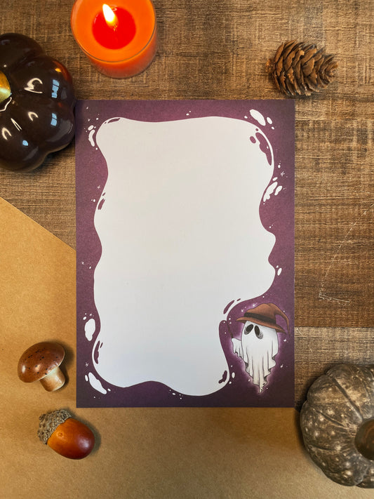 Purple Ghost - A6 Notepad