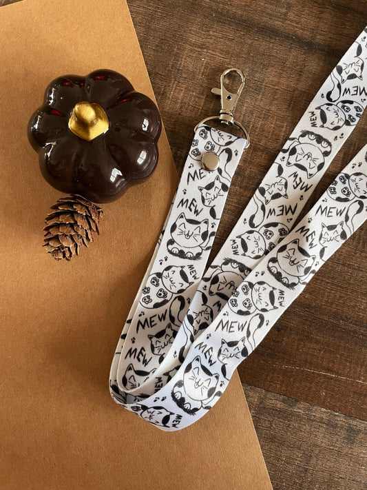 Meowkes - Lanyard