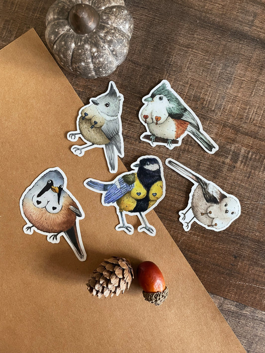 Birdlesque Tits - Sticker