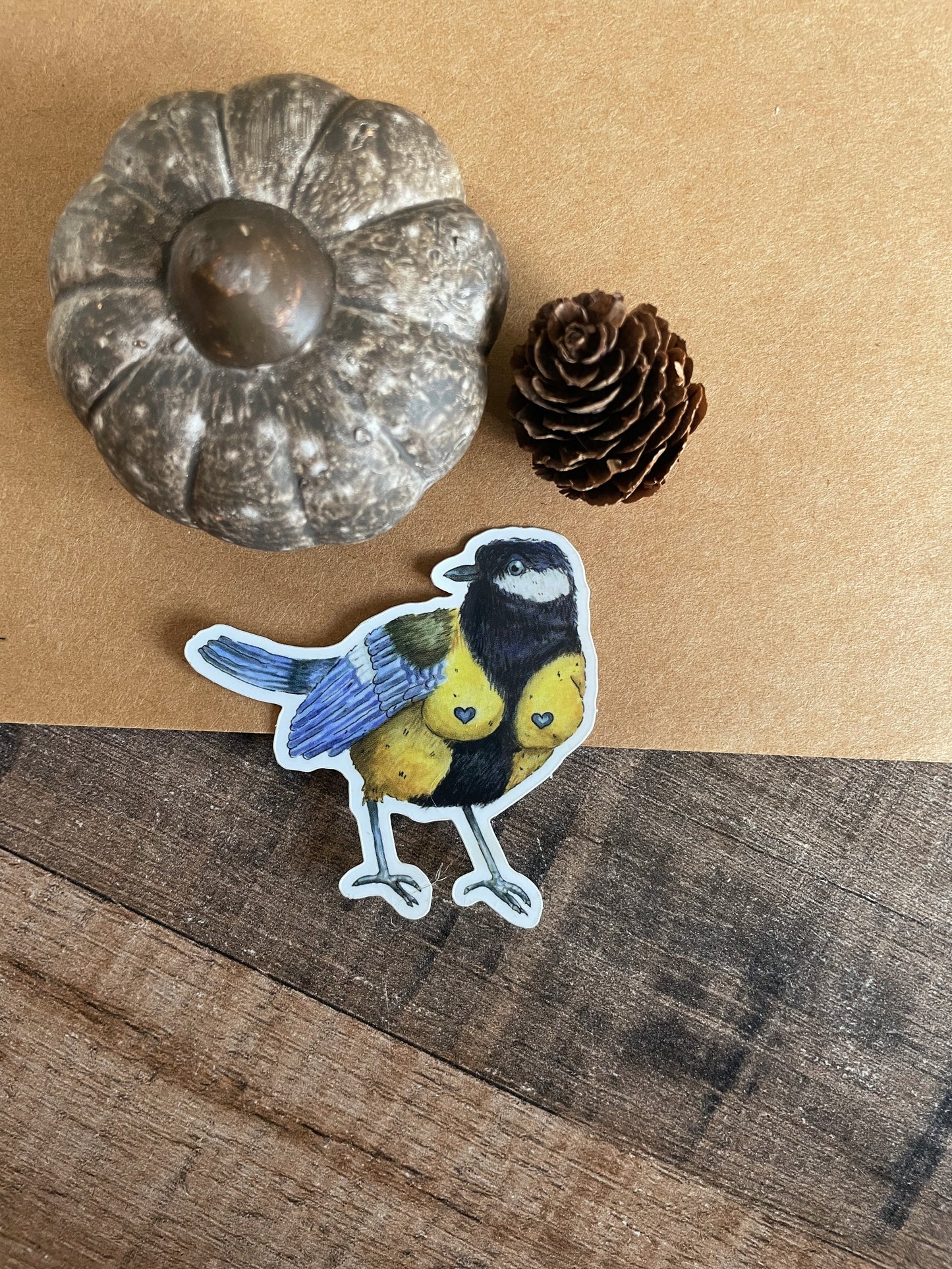 Birdlesque Tits - Sticker