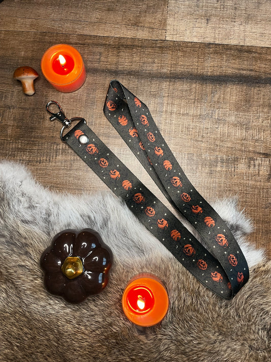 Dancing Pumpkins- Lanyard