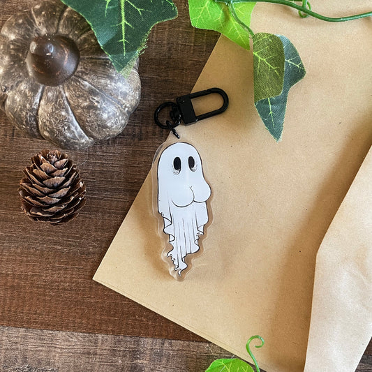 Boob Ghost  - Acrylic Keychain