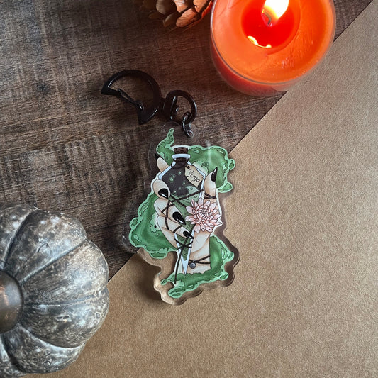 Virgo Zodiac - Acrylic Keychain