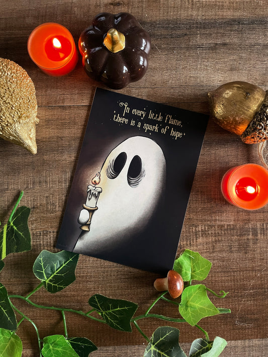 In Every Little Fame, There Is A Spark Of Hope - Postcard