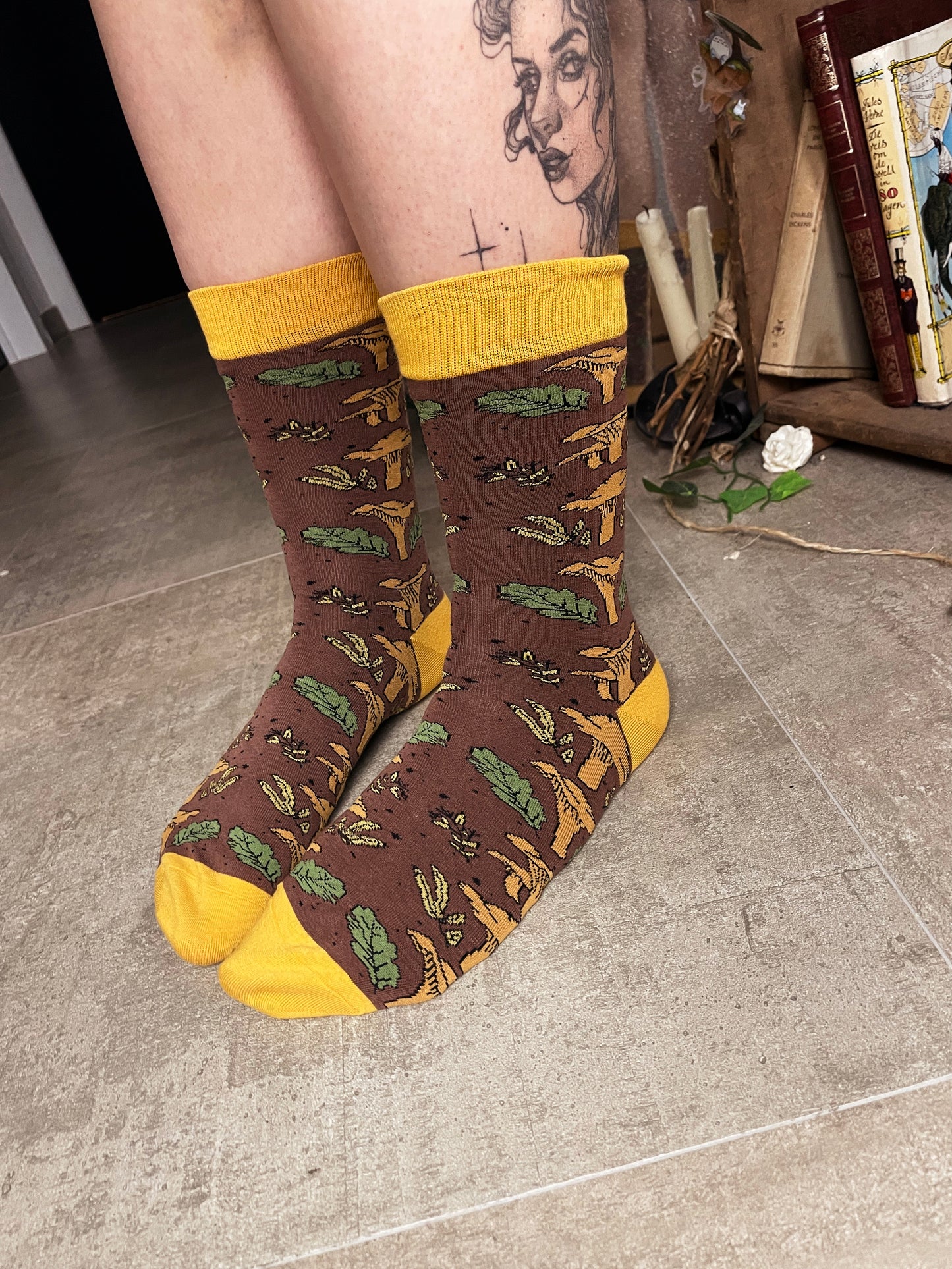 Chanterelle Socks