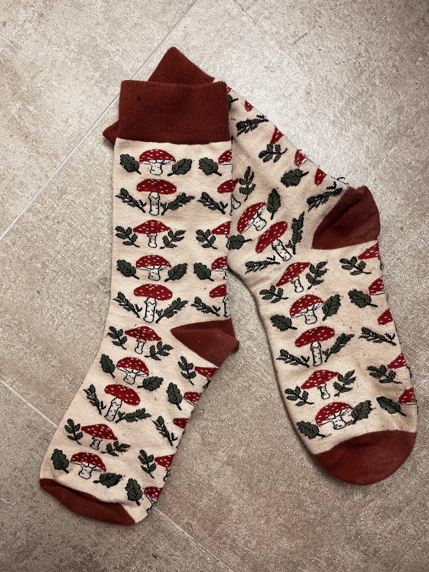 Toadstool Socks