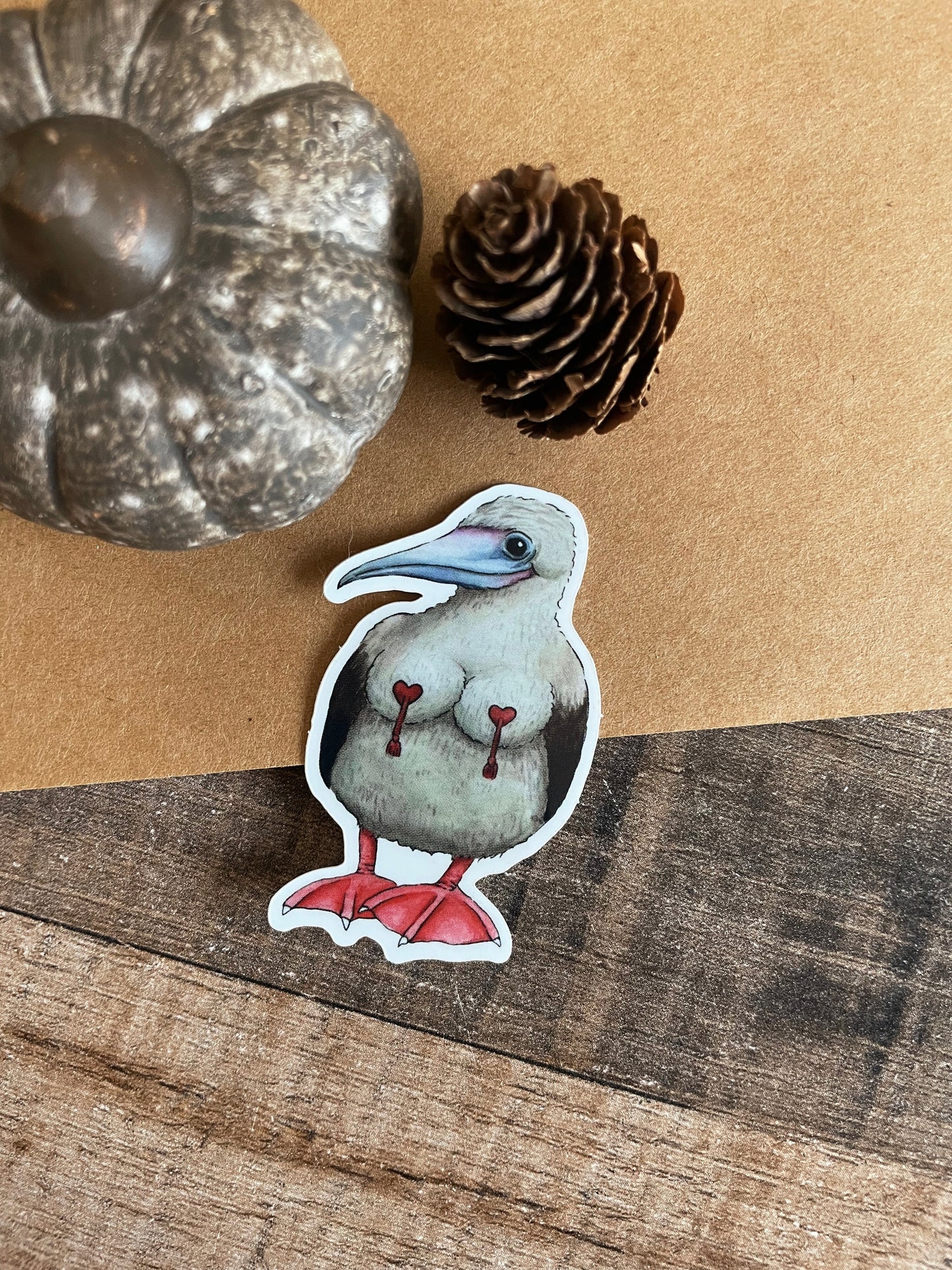 Birdlesque Boobies - Sticker