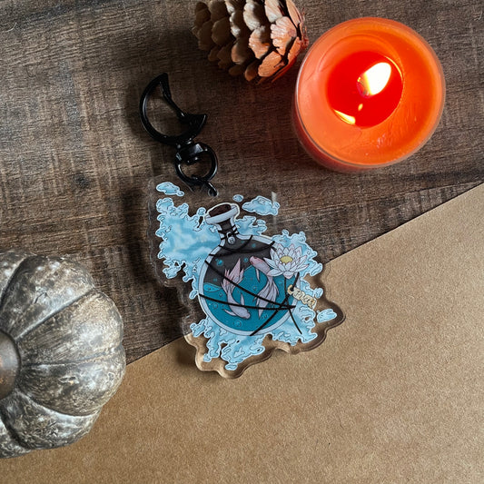 Pisces Zodiac - Acrylic Keychain