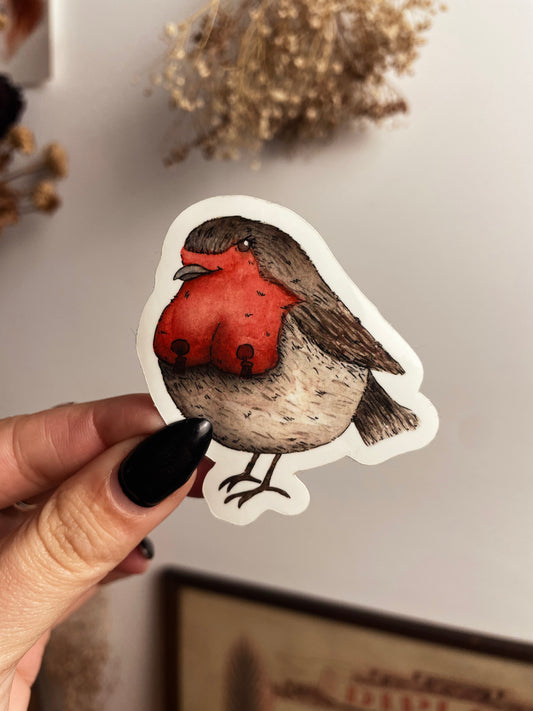 Birdlesque Robin Sticker