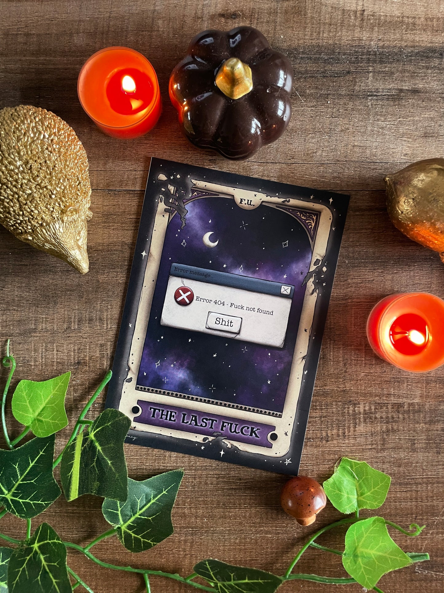The Last Fuck Tarot - Postcard