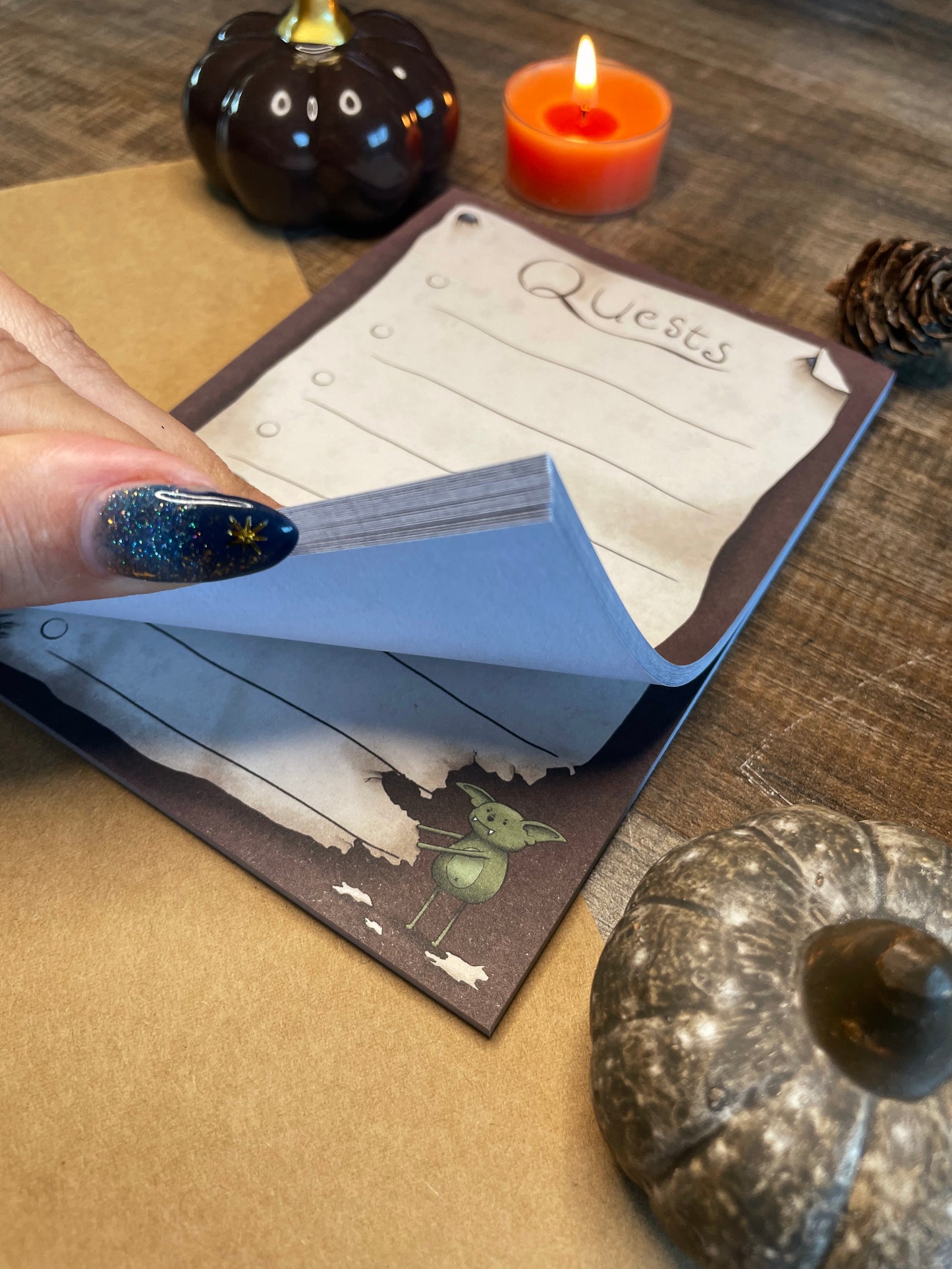 Quest Goblin - A6 Notepad