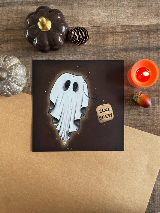 Boo Brew - Square Print
