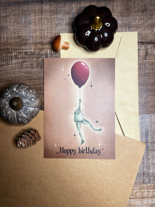 Hoppy Birthday - Postcard