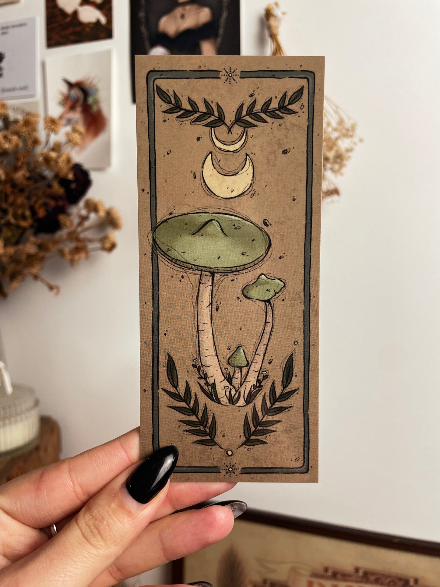 Mushroom Bookmark Set