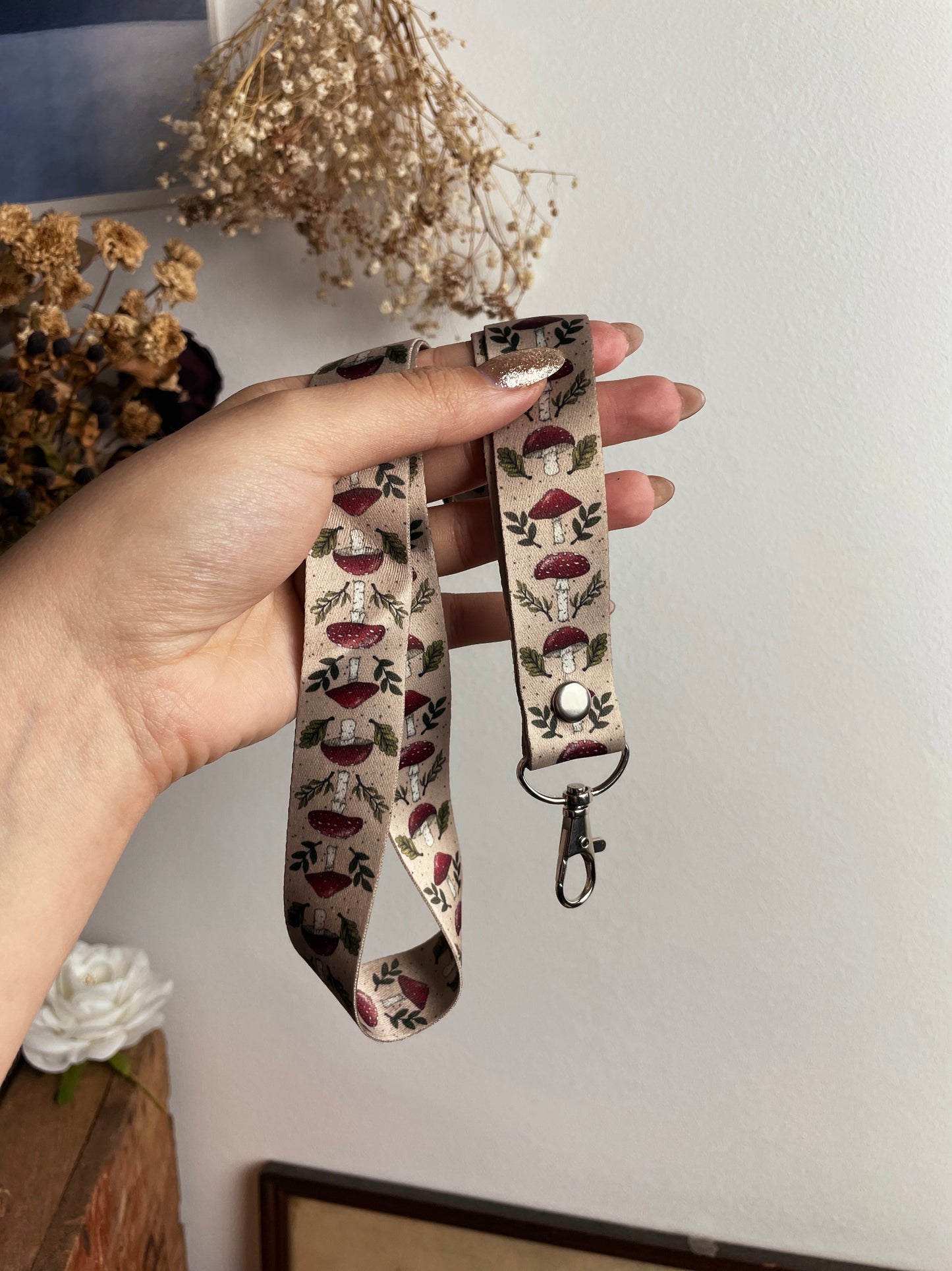 Toadstool Lanyard