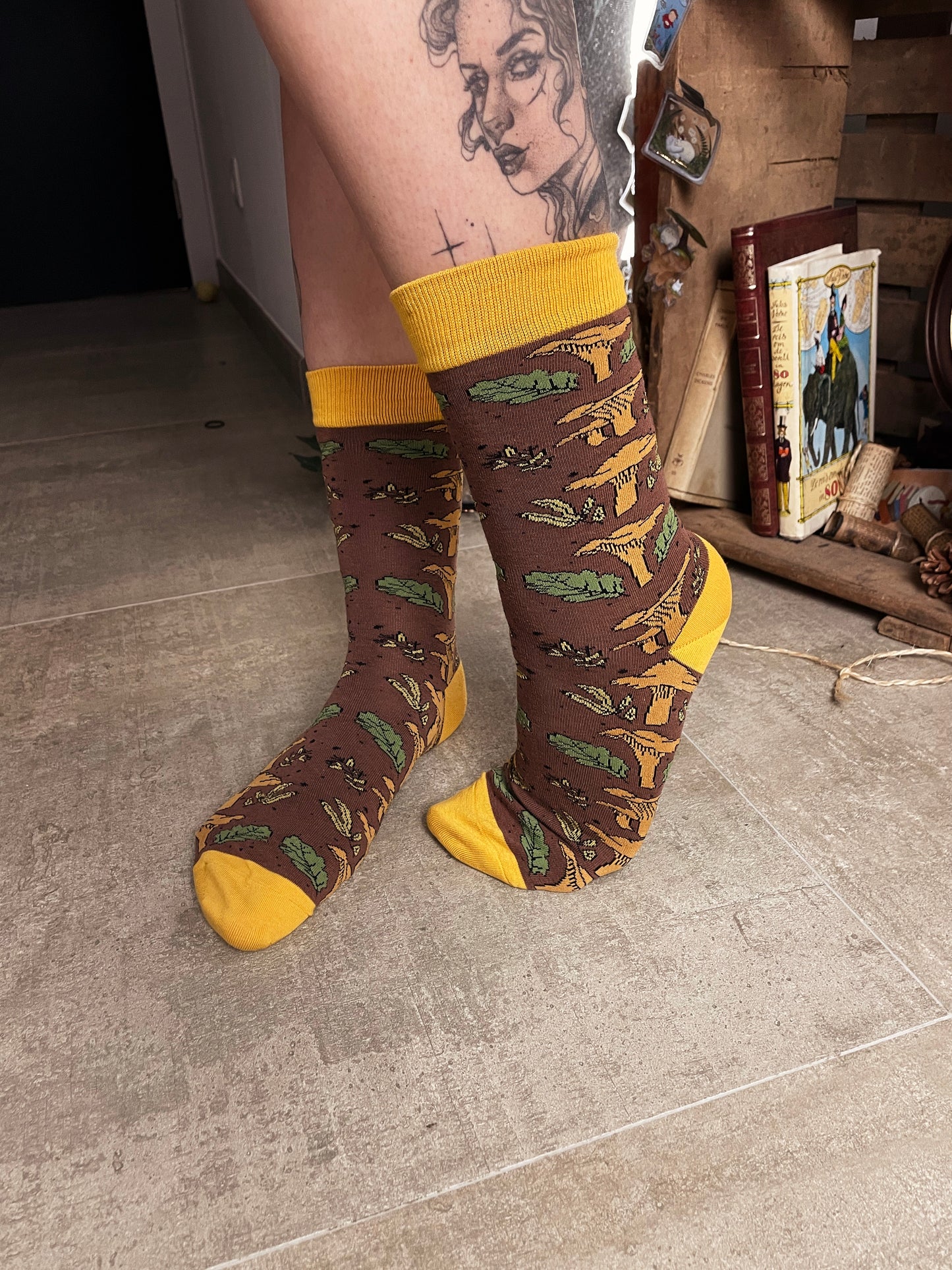 Chanterelle Socks