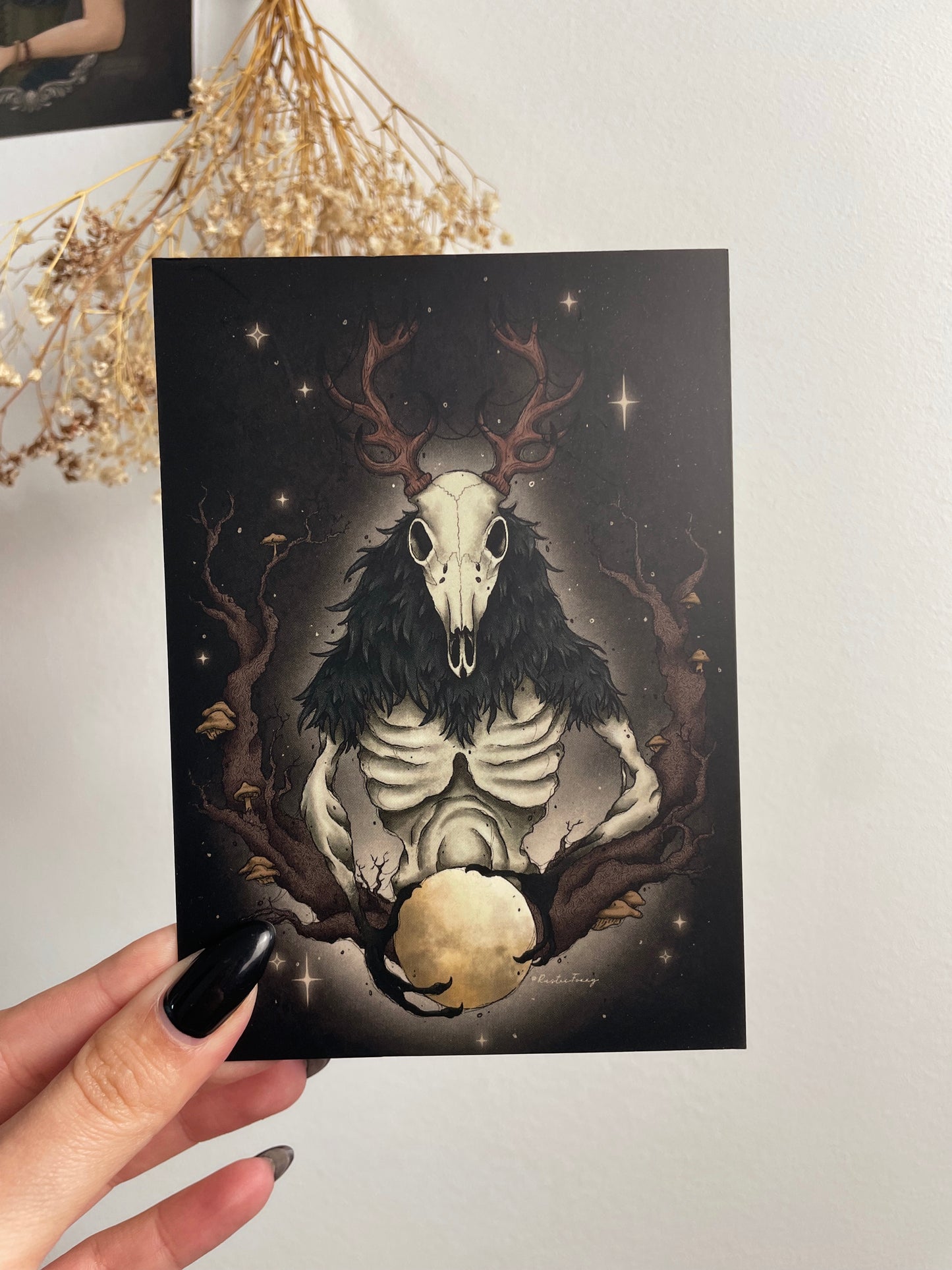 Wendigo Postcard