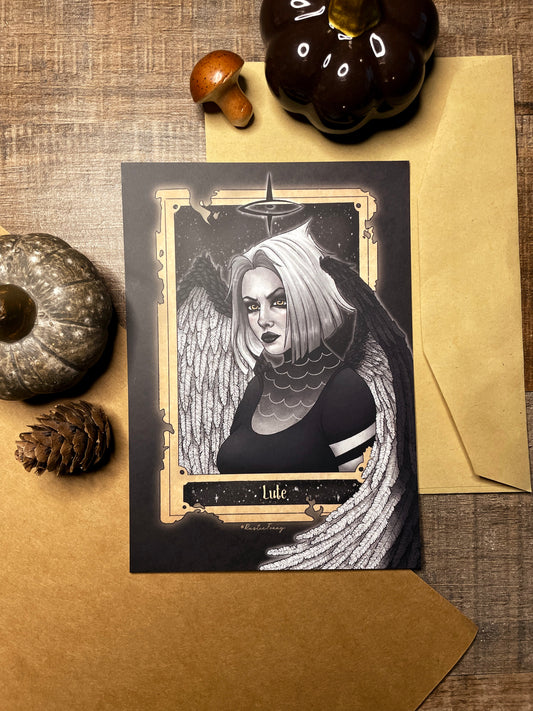 Lute - Postcard