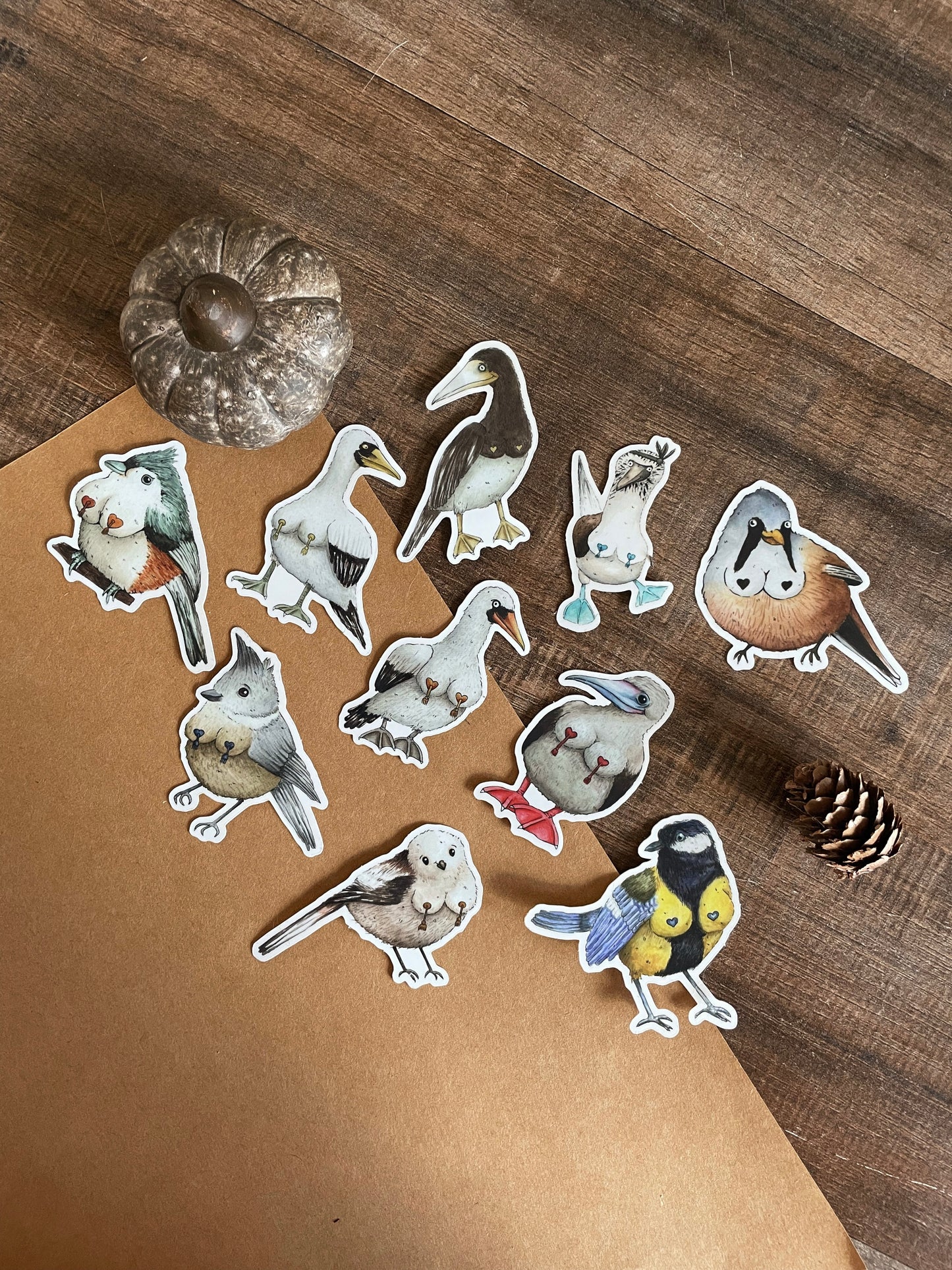 Birdlesque Birds Sticker Pack - Sticker