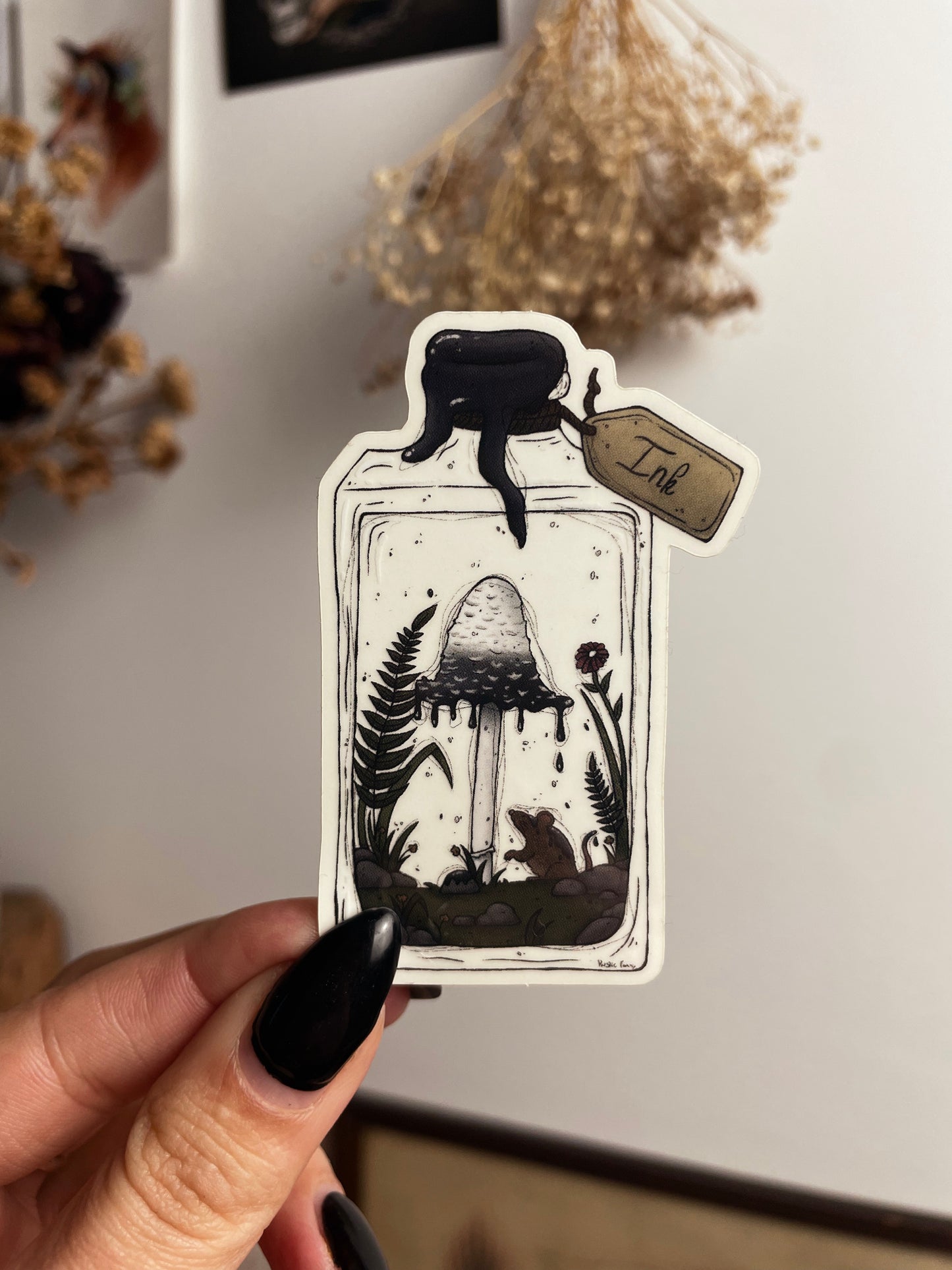 Ink Bottle Sticker