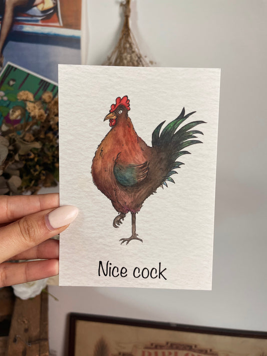 Nice cock - Card