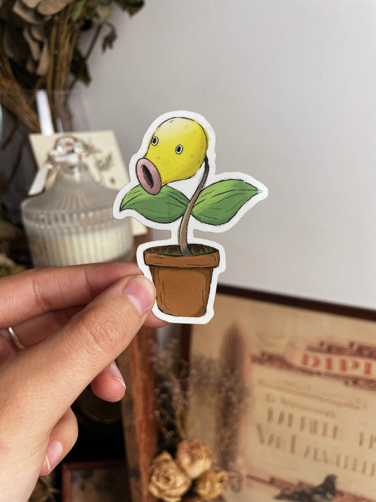 Bellsprout plantpot-Sticker